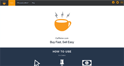 Desktop Screenshot of caffeine.com